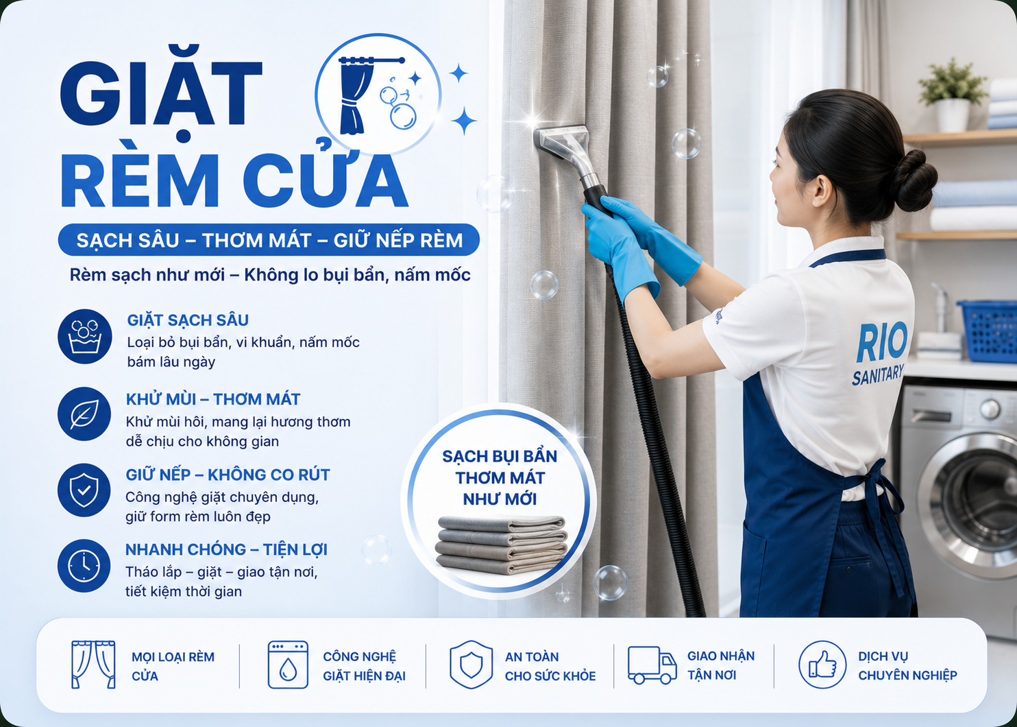 Giặt Rèm Cửa